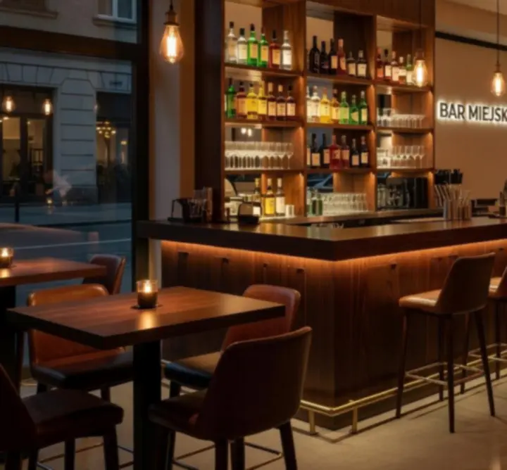 High-end Event Photography: premium event lounge interior, warm evening lighting, elegant tables, guests enjoying a sophisticated adult social event